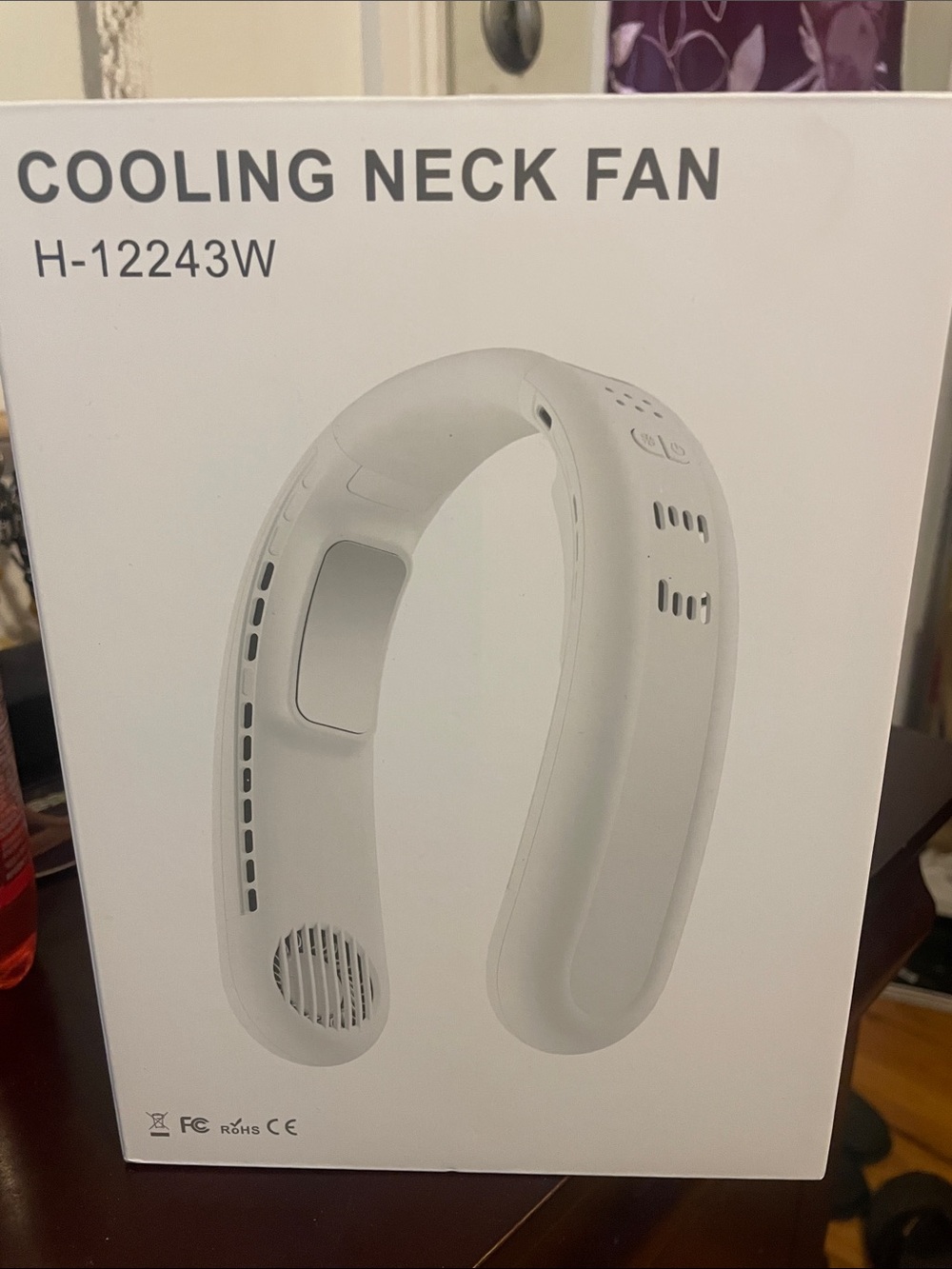 Source Unknown White Cooling Neck Fan H-12243W